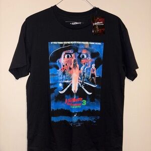 A Nightmare on Elm Street Black Graphic Tee